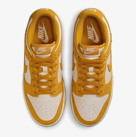 Customized Nike Dunk Low Yellow Womens Sneakers Shoes with Crystals Bling Nikes - Picture 4 of 6